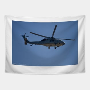 Navy Helicopter Tapestry