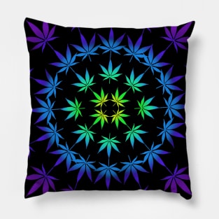 Leaf Mandala Pillow