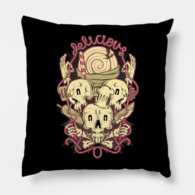 Delicious Candy Pillow by quilimo