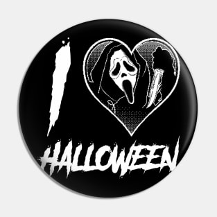 ghostface halloween Pin