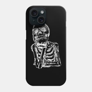 Bored Skeleton Phone Case