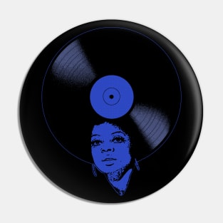 Afrovinyl (Kinda Blue) Pin