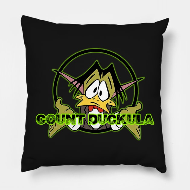 Count Duckula Classic Pillow by Specialstace83