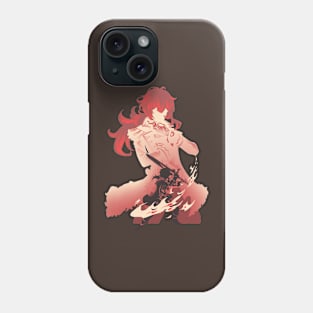 ✨ The Dark Side of Dawn Diluc Phone Case