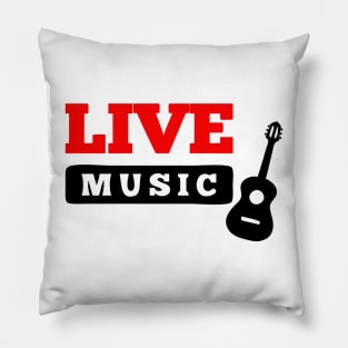 live music Pillow