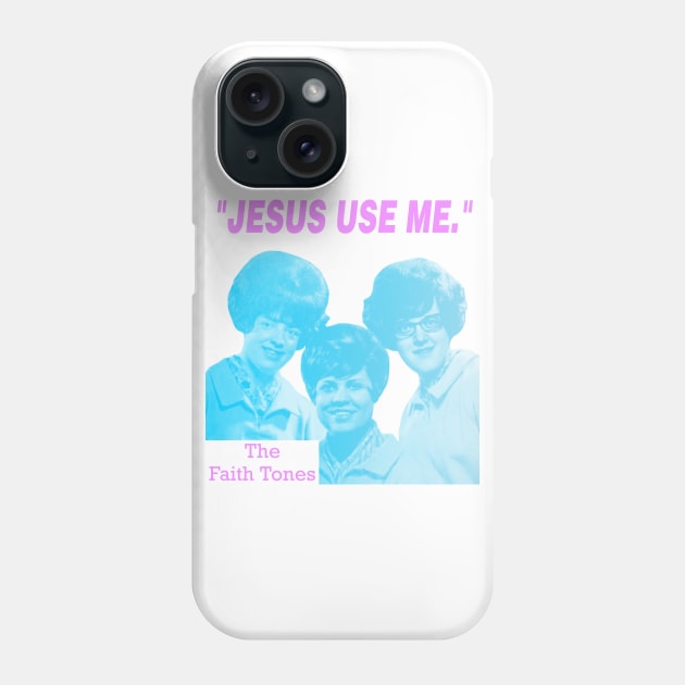 Faith Tones - Jesus Use Me Creepy Gospel FanArt Phone Case by darklordpug