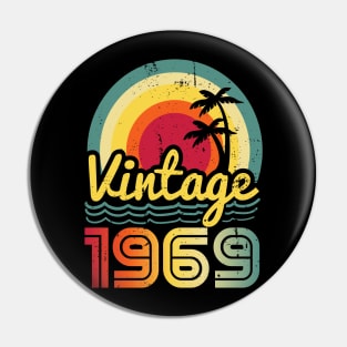 Vintage 1969 Made in 1969 54th birthday 54 years old Gift Pin