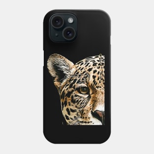 Protect Jaguars #1Black Background Phone Case