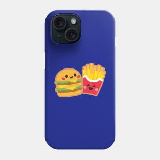 Burger and Fries Buddies Phone Case