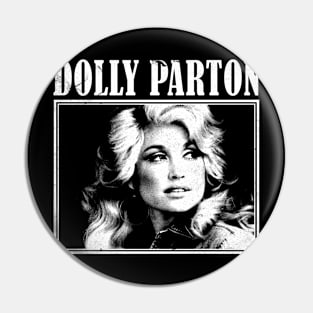 Dolly Parton // Vintage Distressed Pin