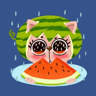 Watermelon Kitty T-Shirt