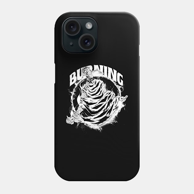 BURNING SOUL Phone Case by dxdzu illustration