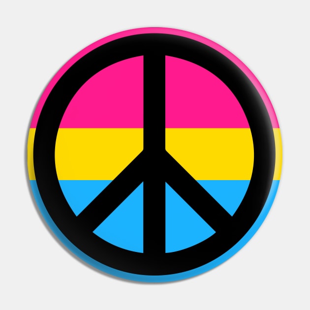 Pansexual Peace Pin by Pridish