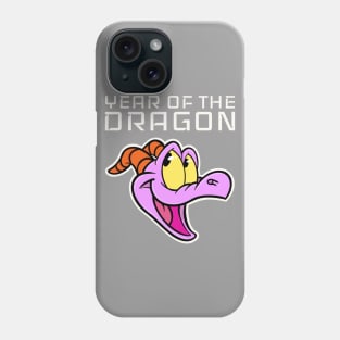 Year of the dragon Happy little purple dragon of imagination Phone Case