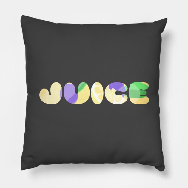 Juice Citrus Pillow by gpam