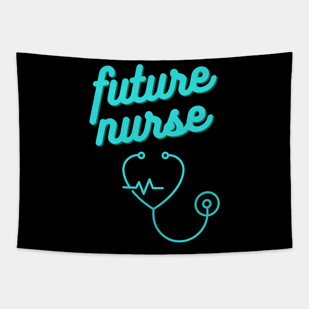 Future Nurse Gift Tapestry by nathalieaynie