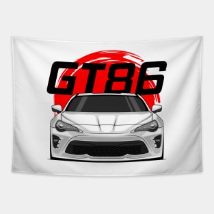 Front White GT86 MK1 Resty JDM Tapestry