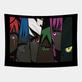 Mission of Yozakura family Anime all characters eyes shocked face MYF-1 Tapestry