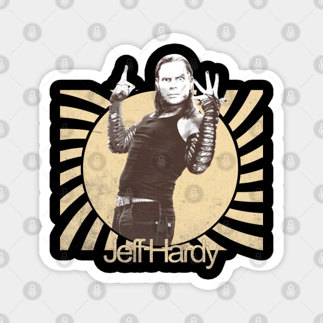 Jeff hardy Art drawing Magnet by Royasaquotshop