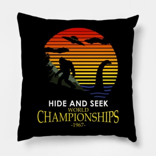 Hide And Seek World Championships 1967 Pillow
