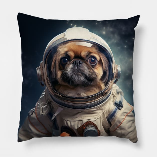 Astro Dog - Pekingese Pillow by Merchgard