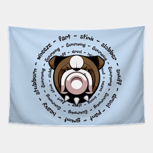 Bulldog Spirit Tapestry