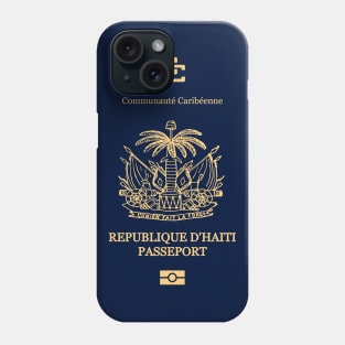 Haiti passport Phone Case