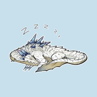 Monster Hunter Ivory Lagiacrus nap T-Shirt