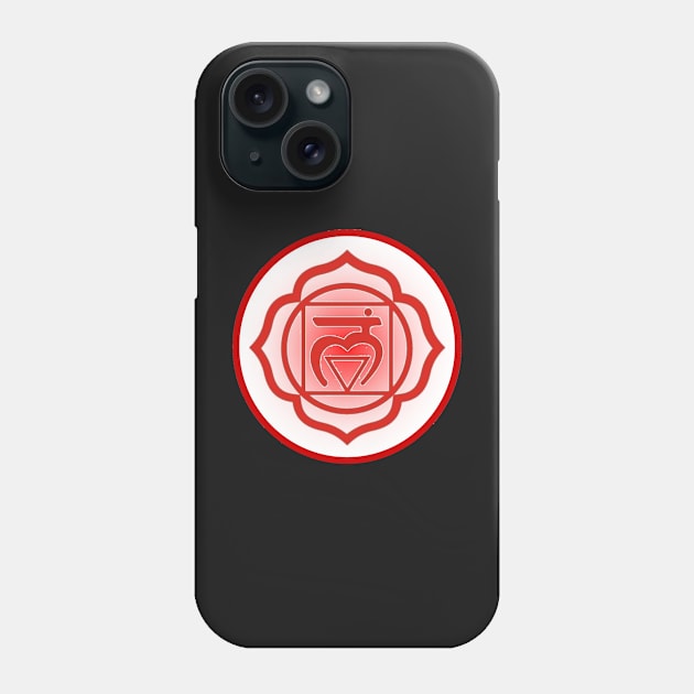 Grounded and balanced Root Chakra- Light Purple Phone Case by EarthSoul