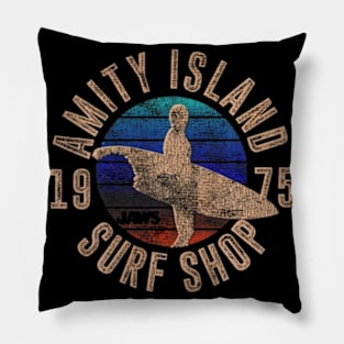 amity island surf shop 1975 Pillow