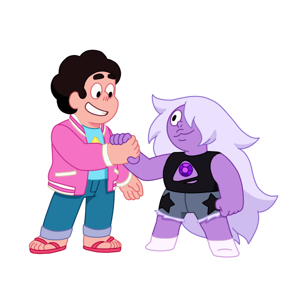 Steven and Amethyst by maxtrology