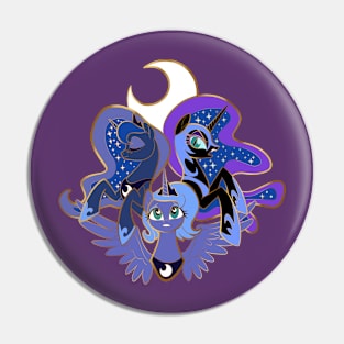 Luna Trio Pin