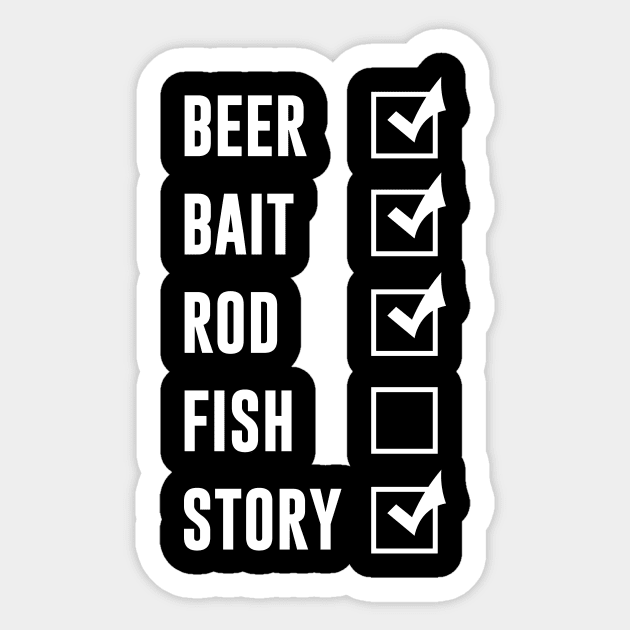 Funny fishing - Funny Fishing - Sticker