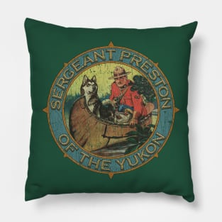 Sergeant Preston of the Yukon 1955 Pillow