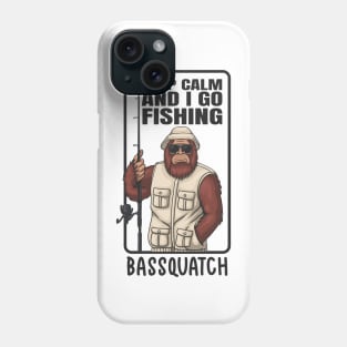 Keep calm and I go Fishing Phone Case