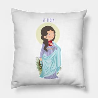 Saint Tecla Pillow