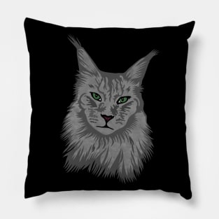 Maine Coon Cat Pillow