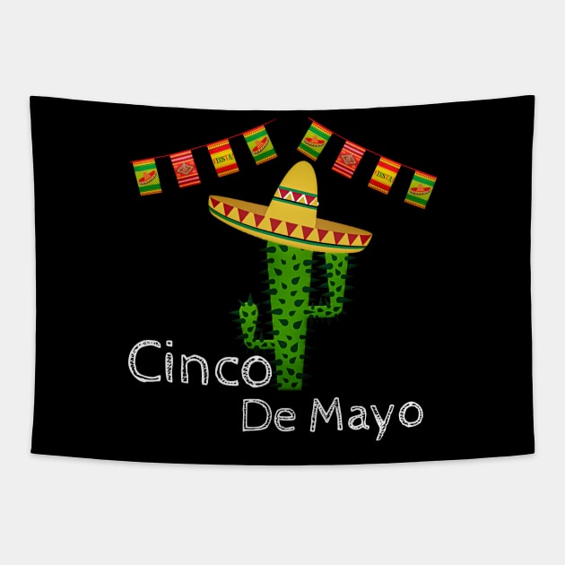 Cinco de mayo Tapestry by Magic Arts