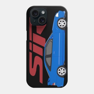 2000 CIVIC SIR ELECTRON BLUE EK COUPE Phone Case