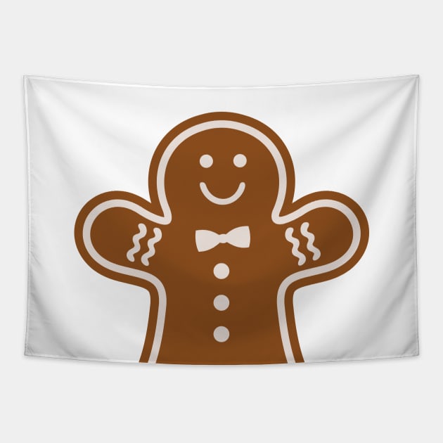 Gingerbread Hugs Tapestry by XOOXOO