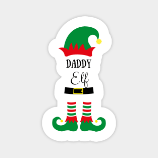 daddy elf cute christmas design for dad Magnet