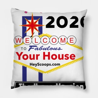 ScoopFest 2020: The Home Version! (white background) Pillow