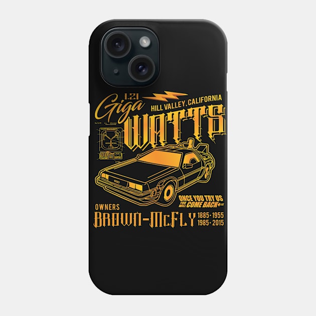 Watts Garage Phone Case by Alema Art