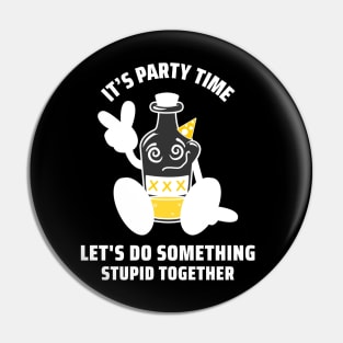 It's Party Time Pin