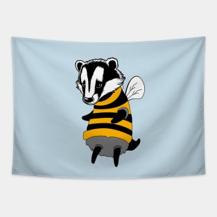 Badger and bee Tapestry