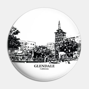 Glendale - California Pin