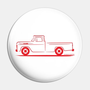 1960 Ford F 150 Red Pin