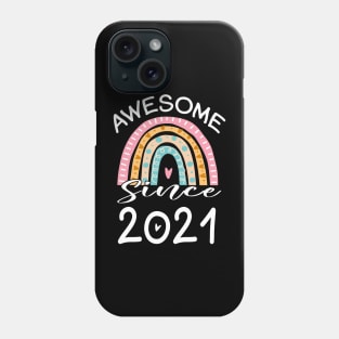 Awesome Since 2023 2nd Birthday Gifts 2 Years Old Phone Case