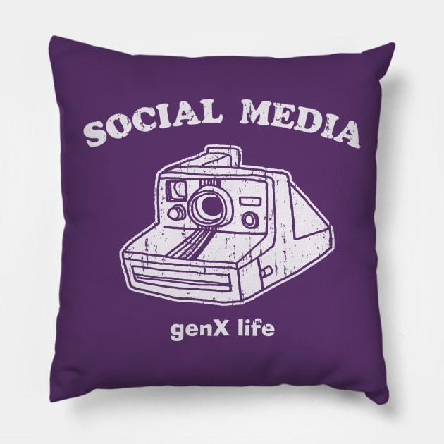 genX Social Media Pillow by genX life