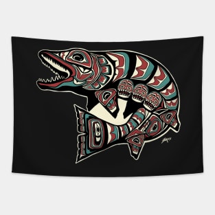 Alaskan Muskie Fish Tapestry